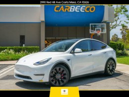 2020 TESLA MODEL Y PERFORMANCE SPORT UTILITY 4D 