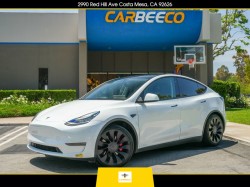 2022 TESLA MODEL Y PERFORMANCE SPORT UTILITY 4D 