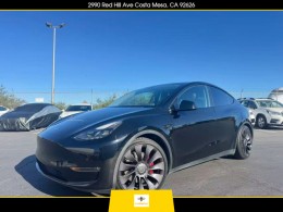 2021 TESLA MODEL Y PERFORMANCE SPORT UTILITY 4D 