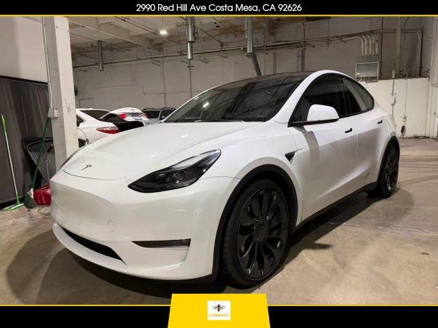 BUY TESLA MODEL Y 2022 PERFORMANCE SPORT UTILITY 4D, EV BIDDER