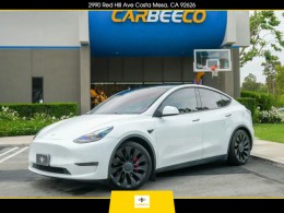 2022 TESLA MODEL Y PERFORMANCE SPORT UTILITY 4D 