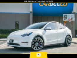 2022 TESLA MODEL Y PERFORMANCE SPORT UTILITY 4D 