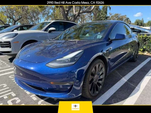 BUY TESLA MODEL 3 2022 PERFORMANCE SEDAN 4D, EV BIDDER