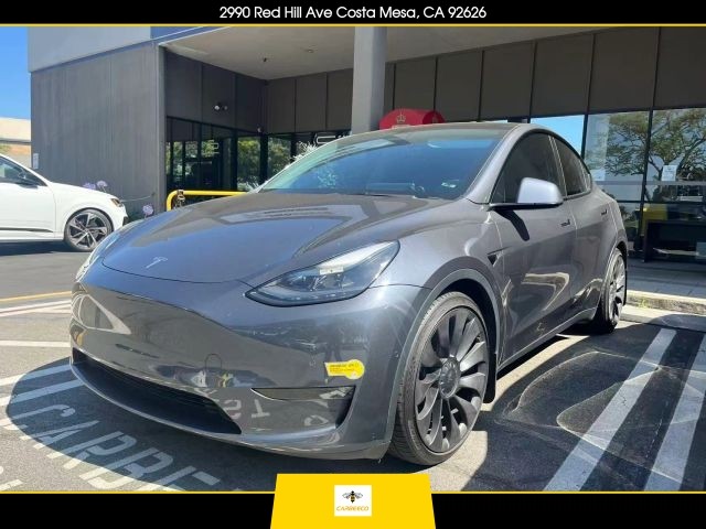 BUY TESLA MODEL Y 2022 PERFORMANCE SPORT UTILITY 4D, EV BIDDER