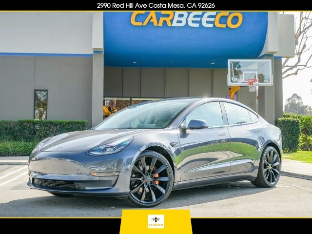 BUY TESLA MODEL 3 2021 PERFORMANCE SEDAN 4D, EV BIDDER