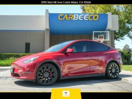 2022 TESLA MODEL Y PERFORMANCE SPORT UTILITY 4D 