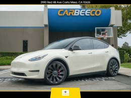 2021 TESLA MODEL Y PERFORMANCE SPORT UTILITY 4D 