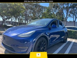 2020 TESLA MODEL Y LONG RANGE SPORT UTILITY 4D 